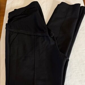 Seraphine Elegant Black Women's Straight Leg maternity Pants